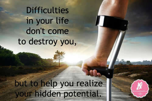 ... ; Difficulties in your life | Daily Inspirations for Healthy Living