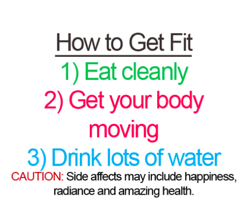 3 Secrets of How to get Fit , Eat Healthy, Exercise Daily, Drink lots of water, Happiness, Amazing Health Benefits