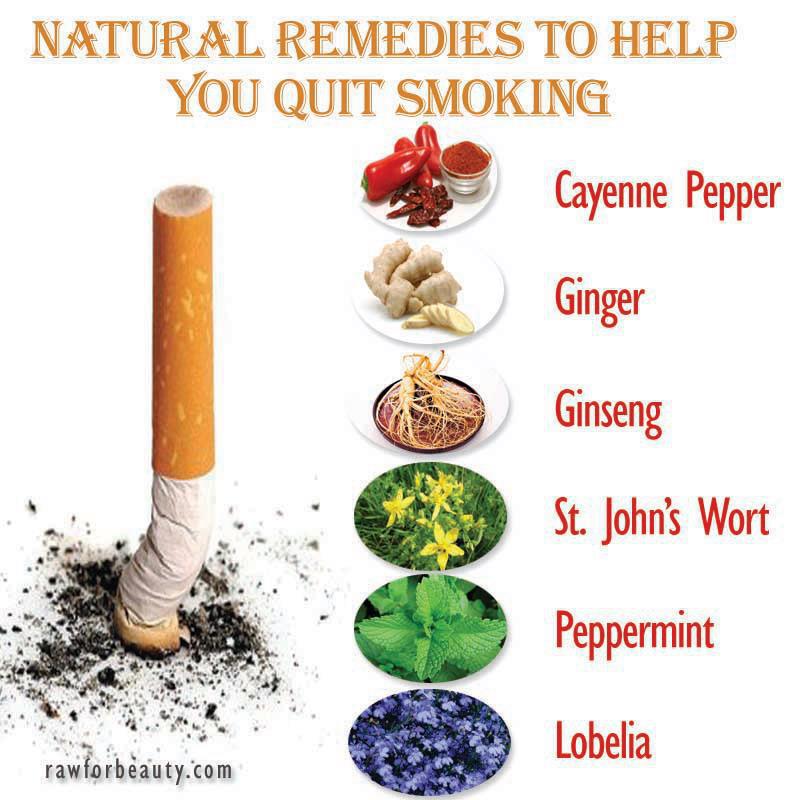 Natural remedies to help you quit smoking 