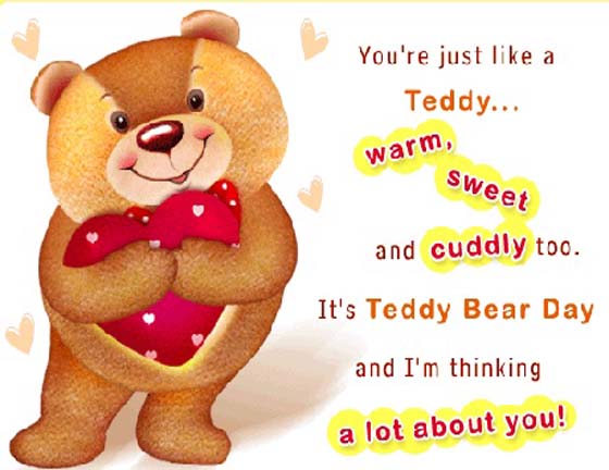 Happy Teddy Bear Day 