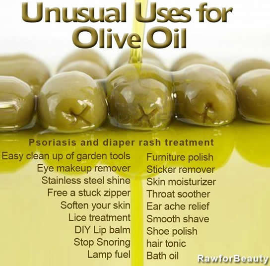 uses for olive oil ,beauty tips