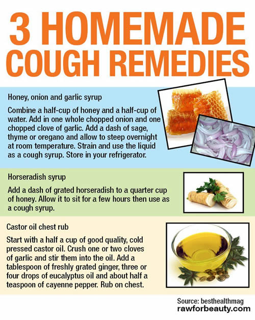 3 Homemade cough Remedies 