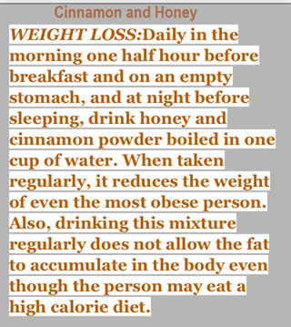 Weight loss ; Health tips
