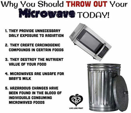 health tips, disadvatages of Microwave