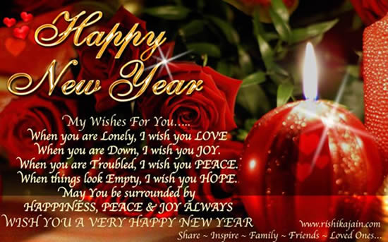 WISH YOU & YOUR LOVED ONES A VERY HAPPY NEW YEAR ...