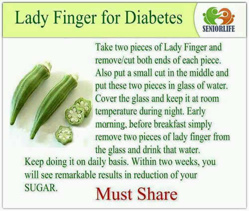 Lady Finger for Diabetes 