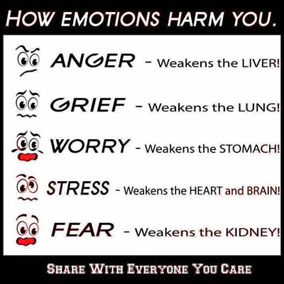 how emotions harm you