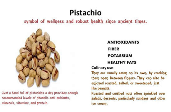  benefits of Pistachio 