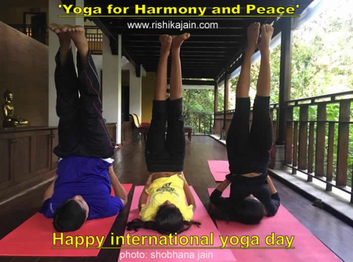 The United Nations declared June 21 as the International Yoga Day on December 11, 2014.