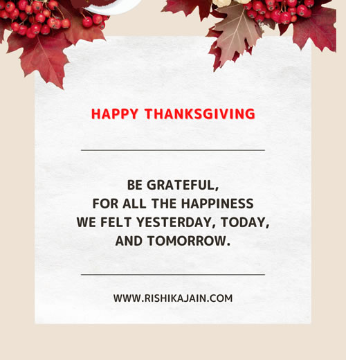 Thanksgiving Quotes, Pictures & Motivational Thoughts
