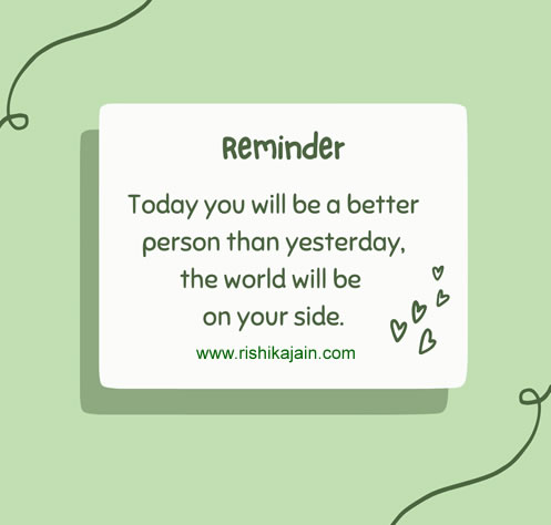 Daily Inspirational Reminder
