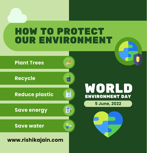 How to protect our environment ...World Environment Day